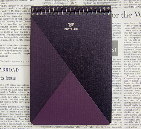 限定版POSTALCO Violet Notebook